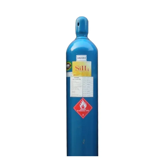 Silane/Nitrogen Cylinder Gas Sih4/N2 Factory Price - Image 3