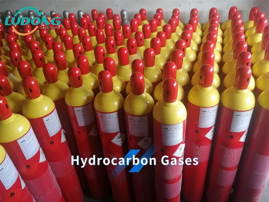 99.5%-99.99% Refrigerant Gas R170 Price of Ethane Gas C2h6
