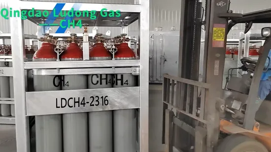 5.0 CH4 Gas/Methane Gas in 200bar Cylinder Racks - Image 4