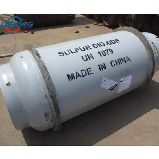 40kg 99.9% So2 Sulfur Dioxide in 40L ISO Gas Cylinder - Image 3