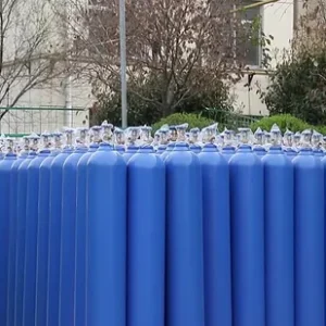 High Purity 40L Pure Medical Oxygen Gas Cylinder 150bar Oxygen Cylinders