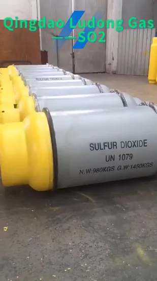 Wholesale So2 Gas/ Liquid Sulfur Dioxide Gas 99.9% in 800L Cylinder - Image 3