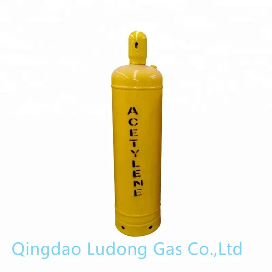 40L 7.2kg Dissolved Acetylene Cylinders/ C2h2 Cylinder with Valve and Cap