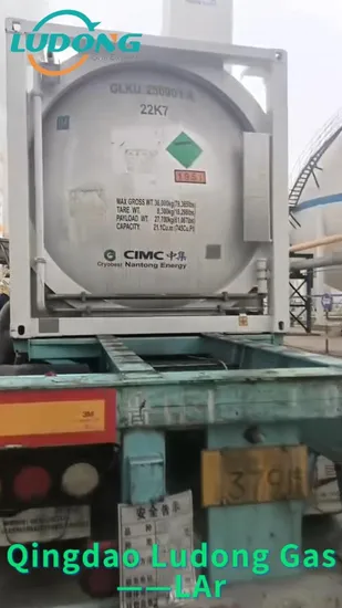 Cryogenic ISO Tank/ Portable Cryogenic Tank for Liquid Argon/ Nitrous Oxide - Image 2