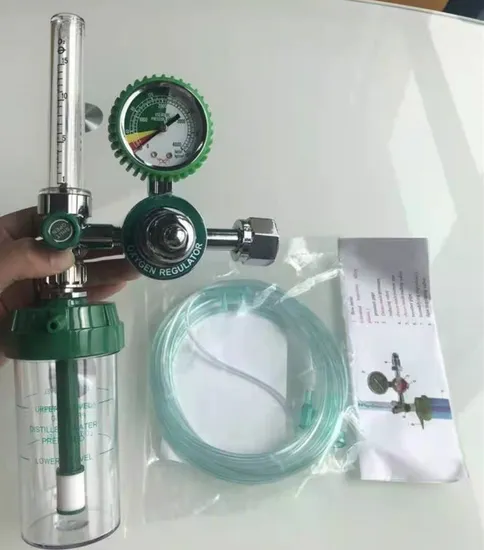 Medical Oxygen Pressure Brass Flowmeter Oxygen Regulator for Cylinder - Image 3