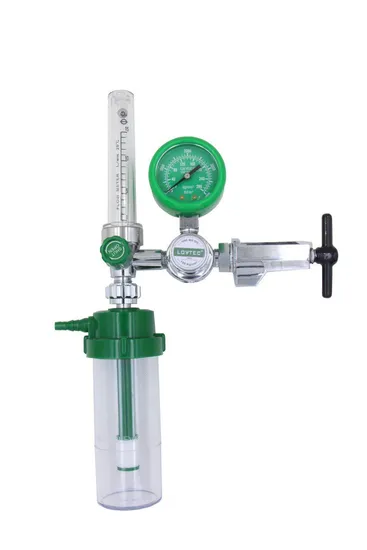 Oxygen Regulator with Optional Connections