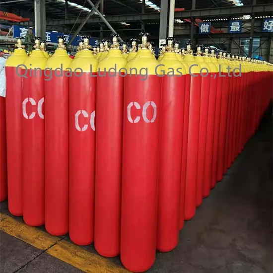 Factory Supply 99.9%~99.999% Carbon Monoxide Gas, Co Gas with Competitive Price