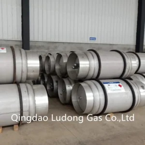 Ethylene Gas with Carbon Oxide Gas Refilling in 800L/100L Stainless Steel Cylinder