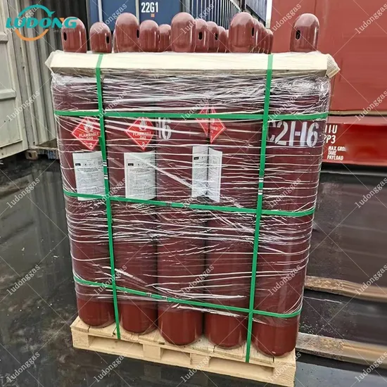 Industrial Grade 99.5% Ethane C2h6 Gas 40L Cylinder Refrigerant R170 - Image 2
