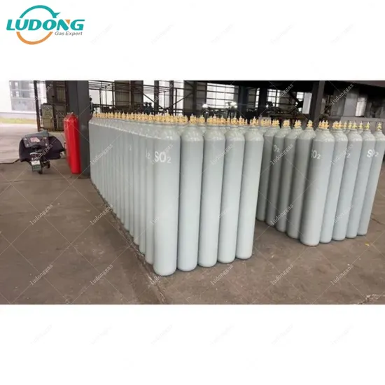 40kg 99.9% So2 Sulfur Dioxide in 40L ISO Gas Cylinder - Image 2