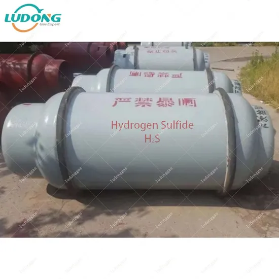 Industrial Grade 99.9% Purity Hydrogen Sulfide H2s Gas