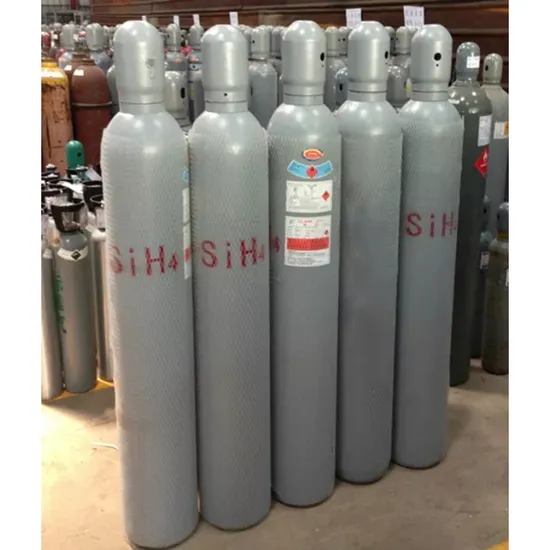 High Purity 99.9999% Silane Gas in 47L High Pressure Steel Cylinder - Image 6