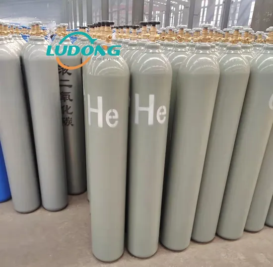 99.999% High Purity Helium Gas/ UHP Helium in 50L Cylinder for Sale - Image 4