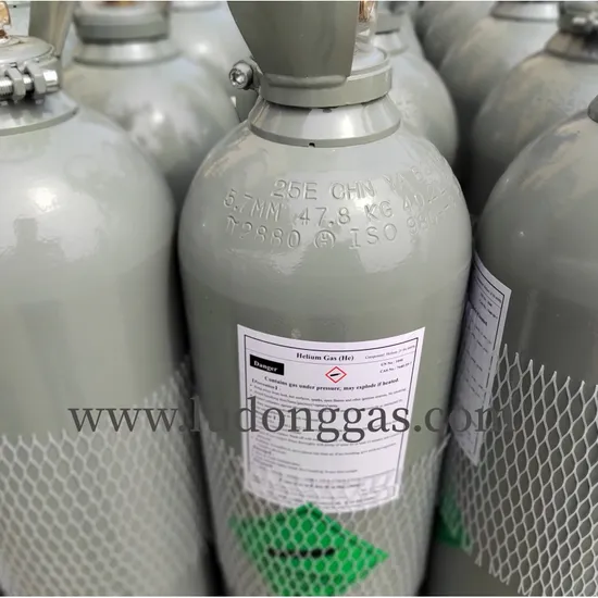 Ultra High Purity Grade Helium 99.9999% in 40L 50L Cylinder - Image 4