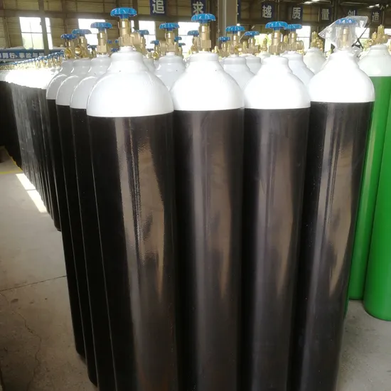 47L 150bar Oxygen Gas Cylinder with Qf-7b Valve ISO9809-1// Tped Standard - Image 6