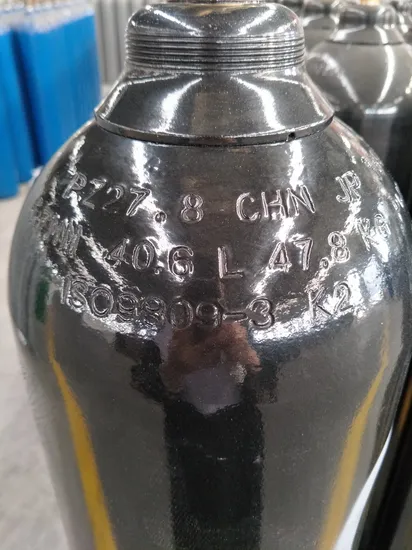 40L Oxygen Cylinder Tped Standard