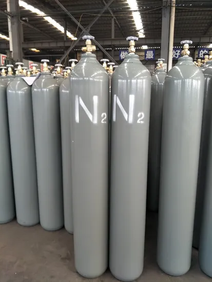 40L / 6m3 150bar Working Pressure Nitrogen Gas Cylinder with Cga580 Valve - Image 2