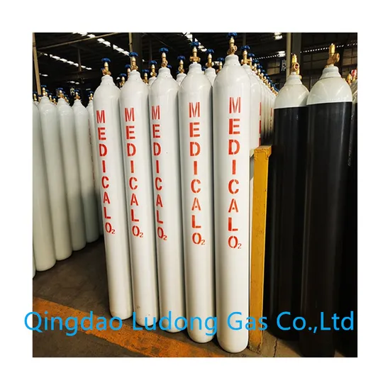 High Purity 40L Pure Medical Oxygen Gas Cylinder 150bar Oxygen Cylinders - Image 3