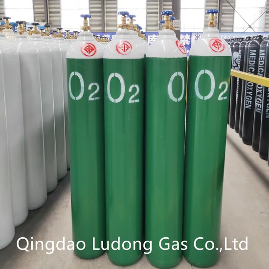 40L /6m3 Oxygen Cylinder/ Medical Oxygen Cylinder with Valve and Cap - Image 4