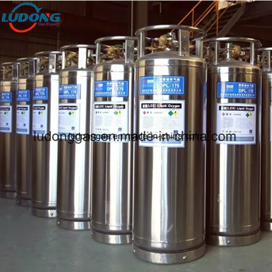 175L 195L 210L 500L Vertical Liquid Oxygen Dewar Cylinder/ Cryogenic Cylinder - Image 5