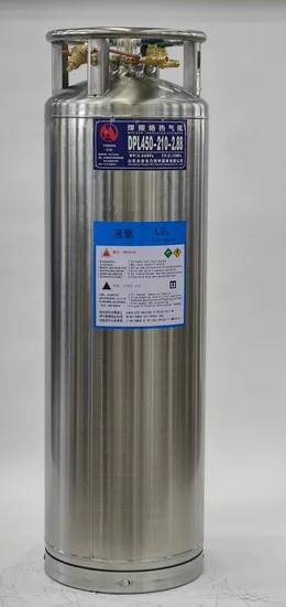 210L Tped Cryogenic Liquid Oxygen Cylinder/ Dewar Cylinder - Image 7