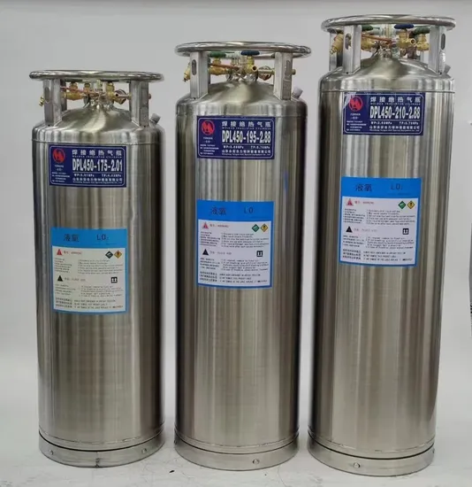 DOT-4L Cryogenic Liquid Oxygen/Nitrogen Dewar Cylinder - Image 7