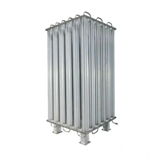 100nm3/H Cryogenic Liquid Oxygen Ambient Gas Vaporizer for Filling Station