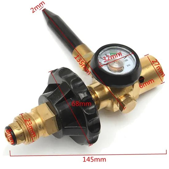 Helium Gas Regulator /Balloon Helium Regulator with Handwheel - Image 7