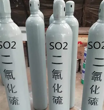 Wholesale So2 Gas / Liquid Sulfur Dioxide 99.9% Purity for Paper Pulp Manufacturing