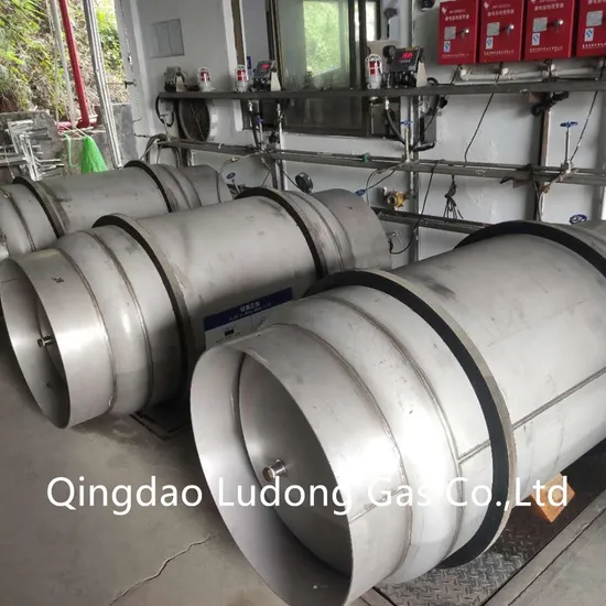 Ethylene Gas with Carbon Oxide Gas Refilling in 800L/100L Stainless Steel Cylinder - Image 3