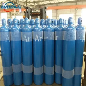 High Purity Argon Gas in 50L 200bar Working Pressure Ar Gas Cylinder