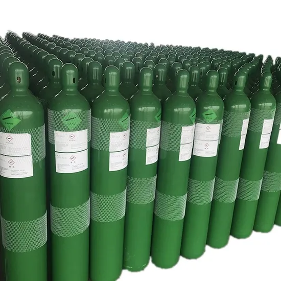 UHP 99.9999% Oxygen Gas Refilling in 6m3 / 40L Gas Cylinder
