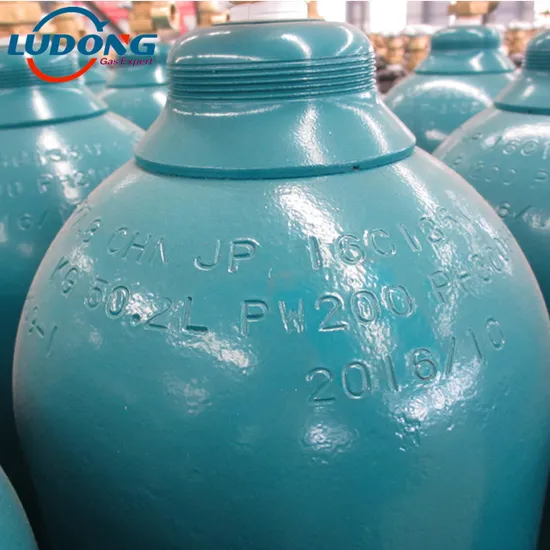 10m3 Empty Argon Gas Cylinder 50L - Image 2