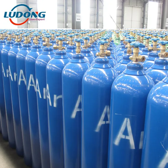 6m3 40L 150bar Pressure Argon Gas Cylinder