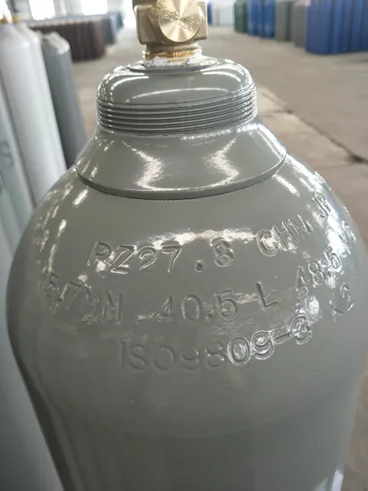 40L / 6m3 150bar Working Pressure Nitrogen Gas Cylinder with Cga580 Valve - Image 7