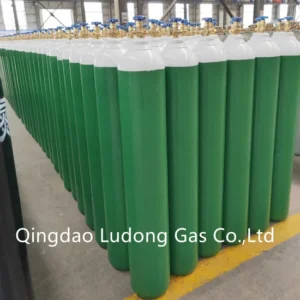 50L/7.5m3 Medical Oxygen Gas Cylinder/Oxygen Cylinder with CGA540, QF-2G1 Valve
