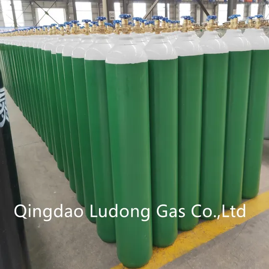 50L/7.5m3 Medical Oxygen Gas Cylinder/Oxygen Cylinder with CGA540, QF-2G1 Valve