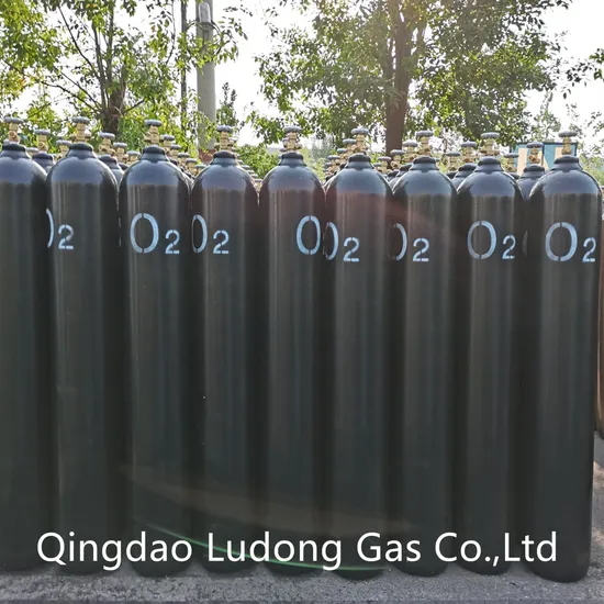 Factory Supply 40L Industrial Oxygen Cylinder 150bar Sell Oxygen Gas Cylinder - Image 3