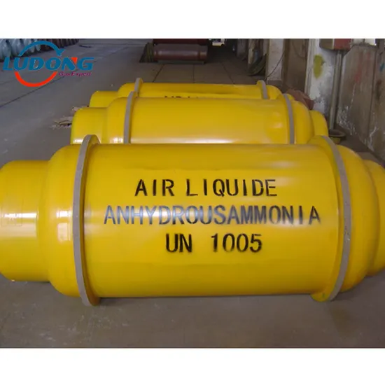 400kg 800L Ammonia Gas Cylinder - Image 2