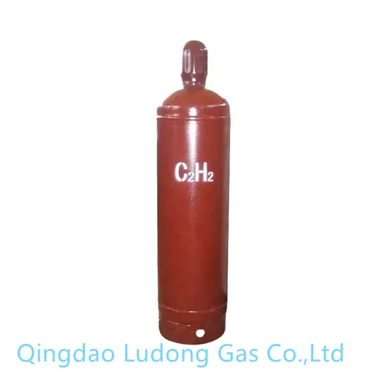 40L 7.2kg Dissolved Acetylene Cylinders/ C2h2 Cylinder with Valve and Cap - Image 2
