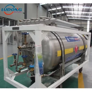 Welded Insulated Liquid Nitrogen Oxygen Dewar Cylinder 175L 195L
