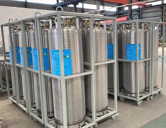 210L Tped Cryogenic Liquid Oxygen Cylinder/ Dewar Cylinder - Image 4