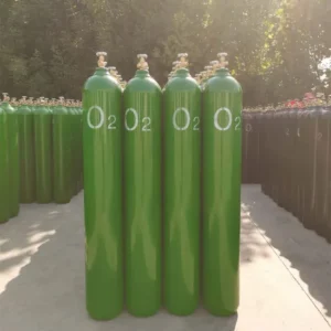 High Purity Oxygen Gas 99.999% Filling in 6m3 Gas Cylinder