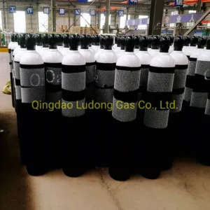 99.999% UHP Oxygen Gas/ Ultra High Purity Oxygen in 6m3/7m3 Gas Cylinder,