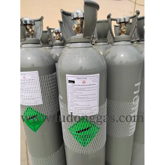 Ultra High Purity Grade Helium 99.9999% in 40L 50L Cylinder - Image 6