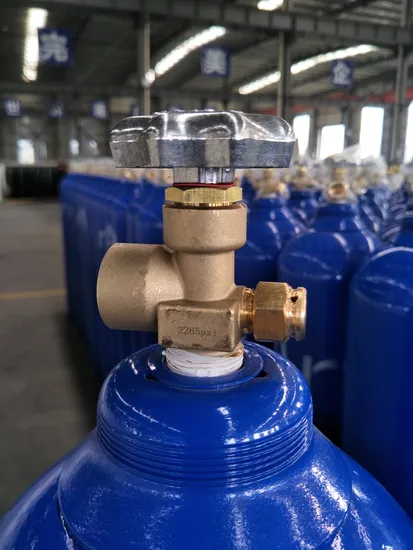 40L Argon Gas Cylinder / 6m3 Argon Cylinder with BS341.3 Valve and Cap - Image 6