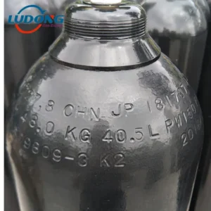 50L 200bar Pressure Oxygen Cylinder with Cga540 Valve