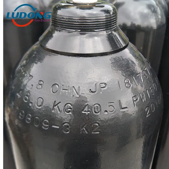 50L 200bar Pressure Oxygen Cylinder with Cga540 Valve
