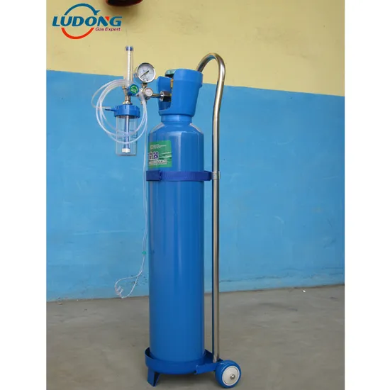 Seamless Steel Nitrogen Argon CO2 Oxygen Gas Cylinder