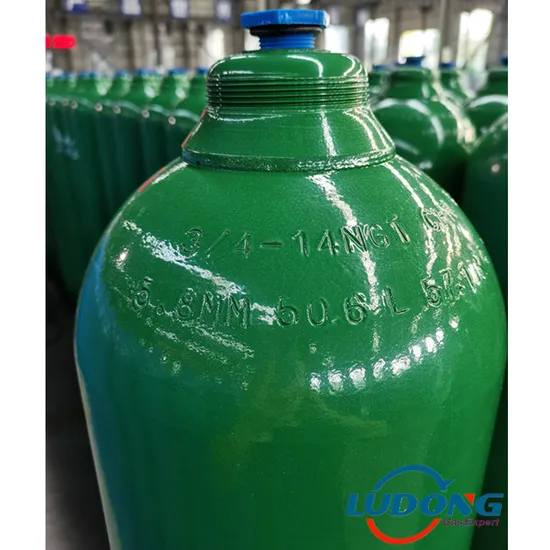 Oxygen Cylinder with Tulip Cap to Peru - Image 6